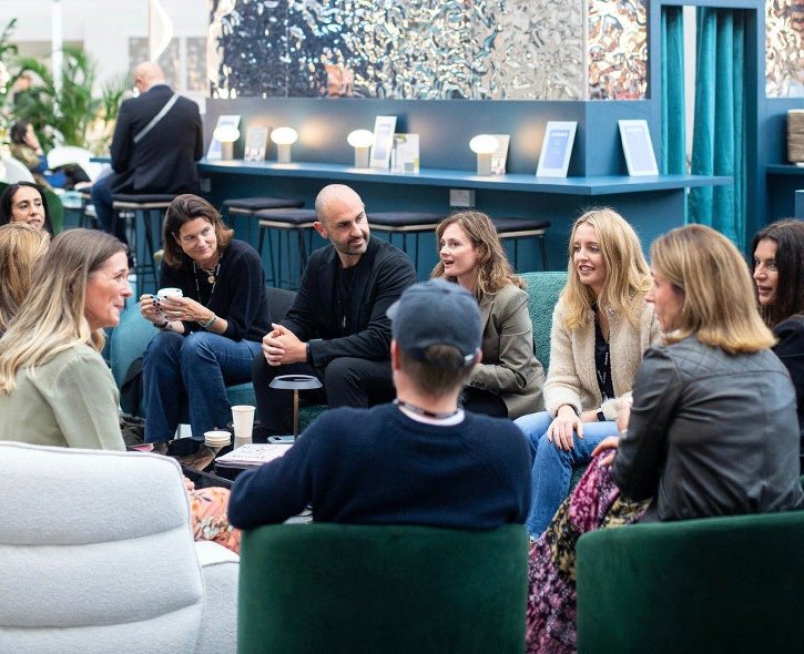 interior design business community meet up at decorex international