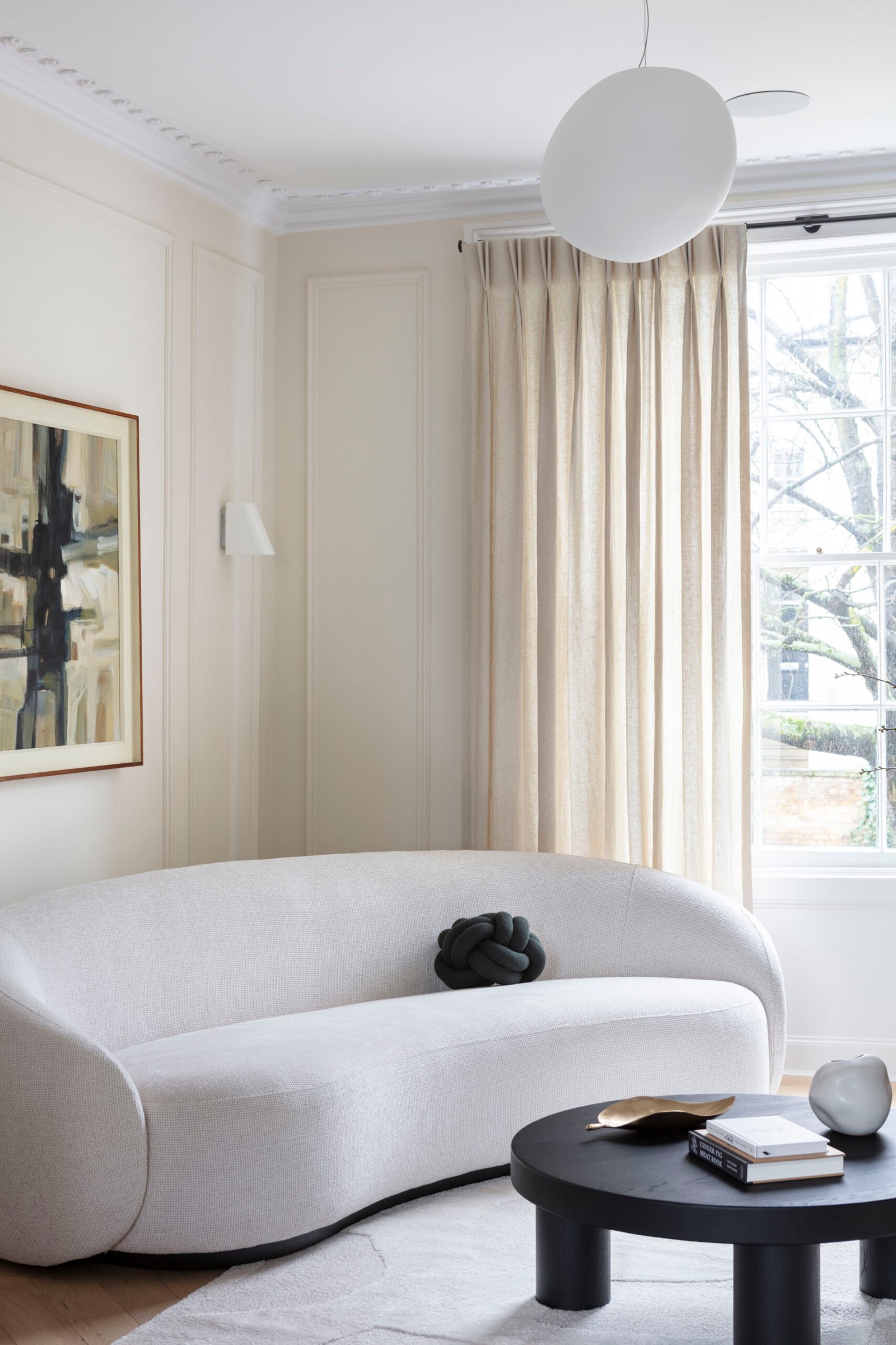 st johns wood london renovation project studio foresti luxury living room