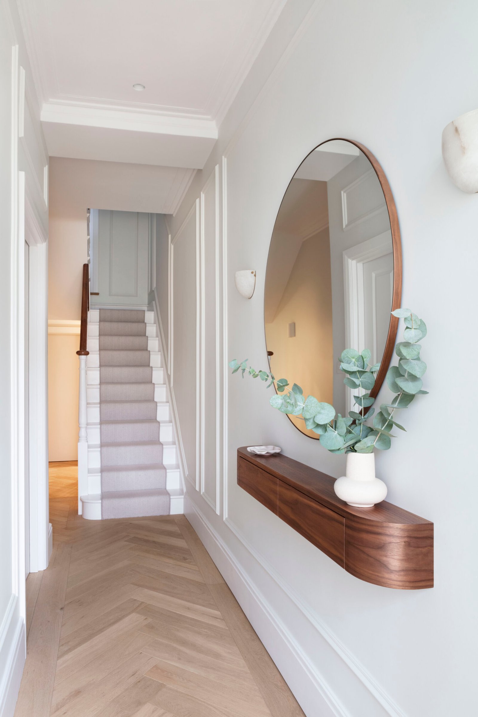 st johns wood london renovation project studio foresti luxury hallway