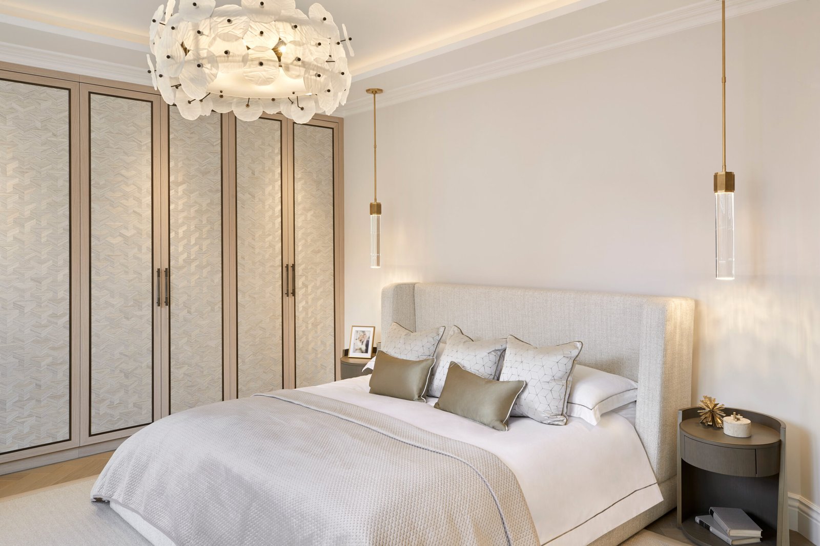 Moretti Interior Design Revitalises a Grade II Listed Family Home in London designers journal business and interiors luxury bedroom